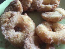 Apple fritters. Divine.