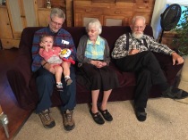 Three of four generations.